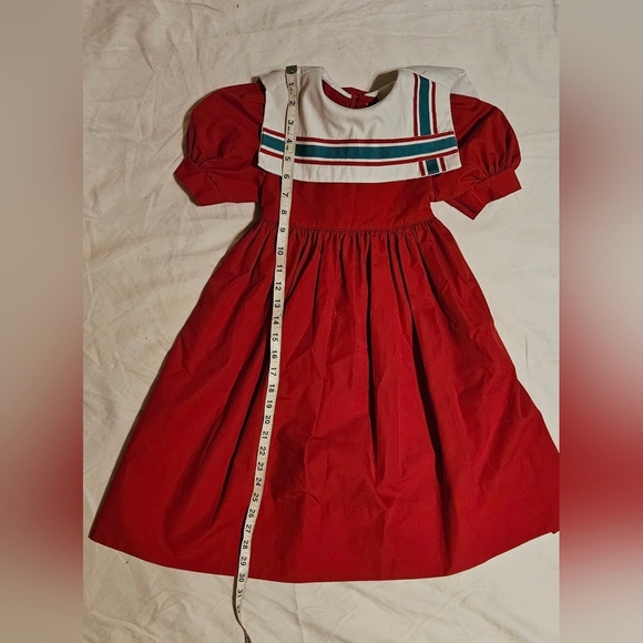 💜💕 Girls Dress Monday's Child Size 6 Short Sleeve Style Vintage💜🩷 - Picture 2 of 8